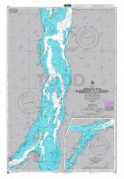 ADMIRALTY Chart - 2783 Essequibo River, Mamarikuru Islands to Bartica, including the Entrance to the Mazaruni River