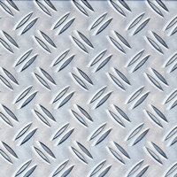 Alberts Flat Checker Plate Aluminium 600mm x 1 Metre 466725
