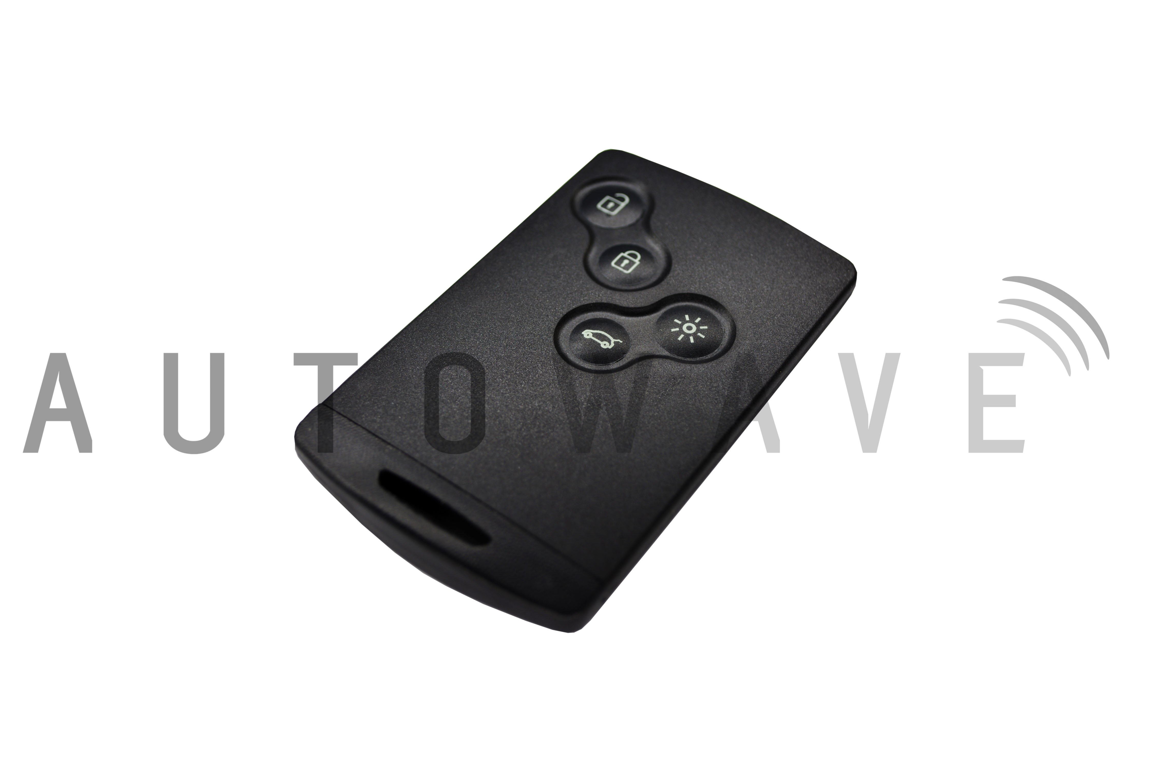 Renault Clio IV/Captur 4 Button Keyless Remote Key Card