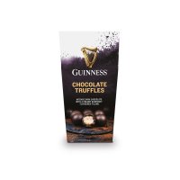 Guinness dark chocolate twist wrapped truffles in carton - 8x135g