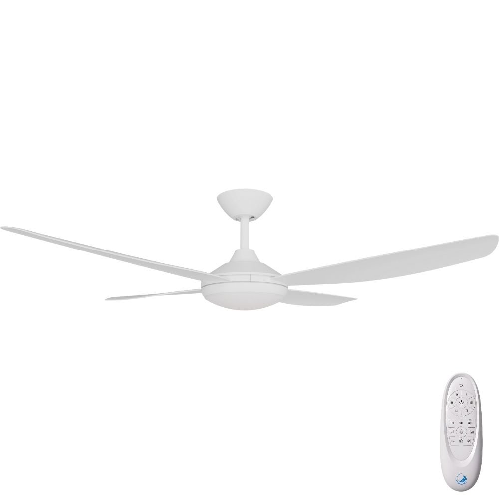 Calibo Vanga 52" DC Smart with LED Light White Ceiling Fan