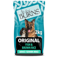 Burns Adult Senior Dog Original Fish & Brown Rice 2kg