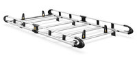 Peugeot Partner 2018 on ULTI roof rack L2 H1 TwinDoors