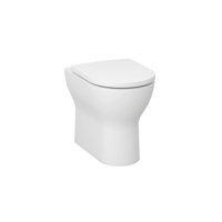 Tucker French Dartford Comfort Height Rimless Back To Wall Pan with Soft Close Seat