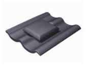Locherne Roof Tile Vent Slate Grey