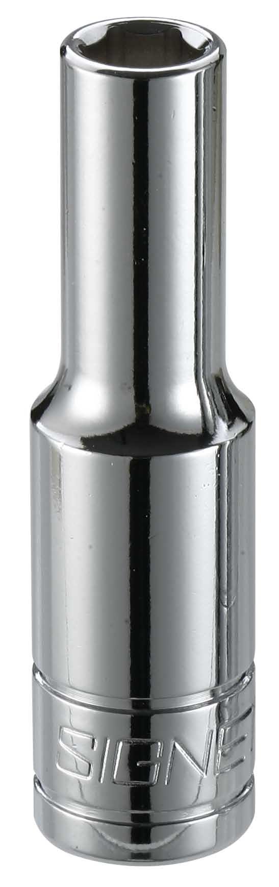 Signet 3/8in Drive 6 Point Standard Metric Deep Socket  8mm