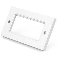 lincoln euro plate 2 gang 4 module 