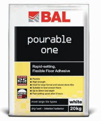 Bal Pourable One White 20kg CRBALP20