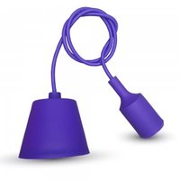 Purple Silicone Pendant