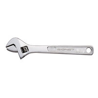 Signet Heavey Duty Adjustable Chrome Wrench 12in