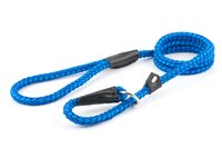 Ancol Viva Nylon Rope Slip Lead 30kg 120 x 1.0cm Blue x 1
