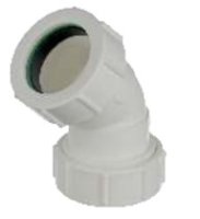 Waste Compression Bend 45deg 40mm EPU1123