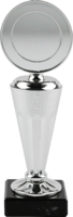 18cm Silver & Gold Blaze Trophy (V202S)