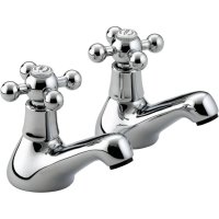 Bristan Regency Bath Taps Chrome R 3/4 C