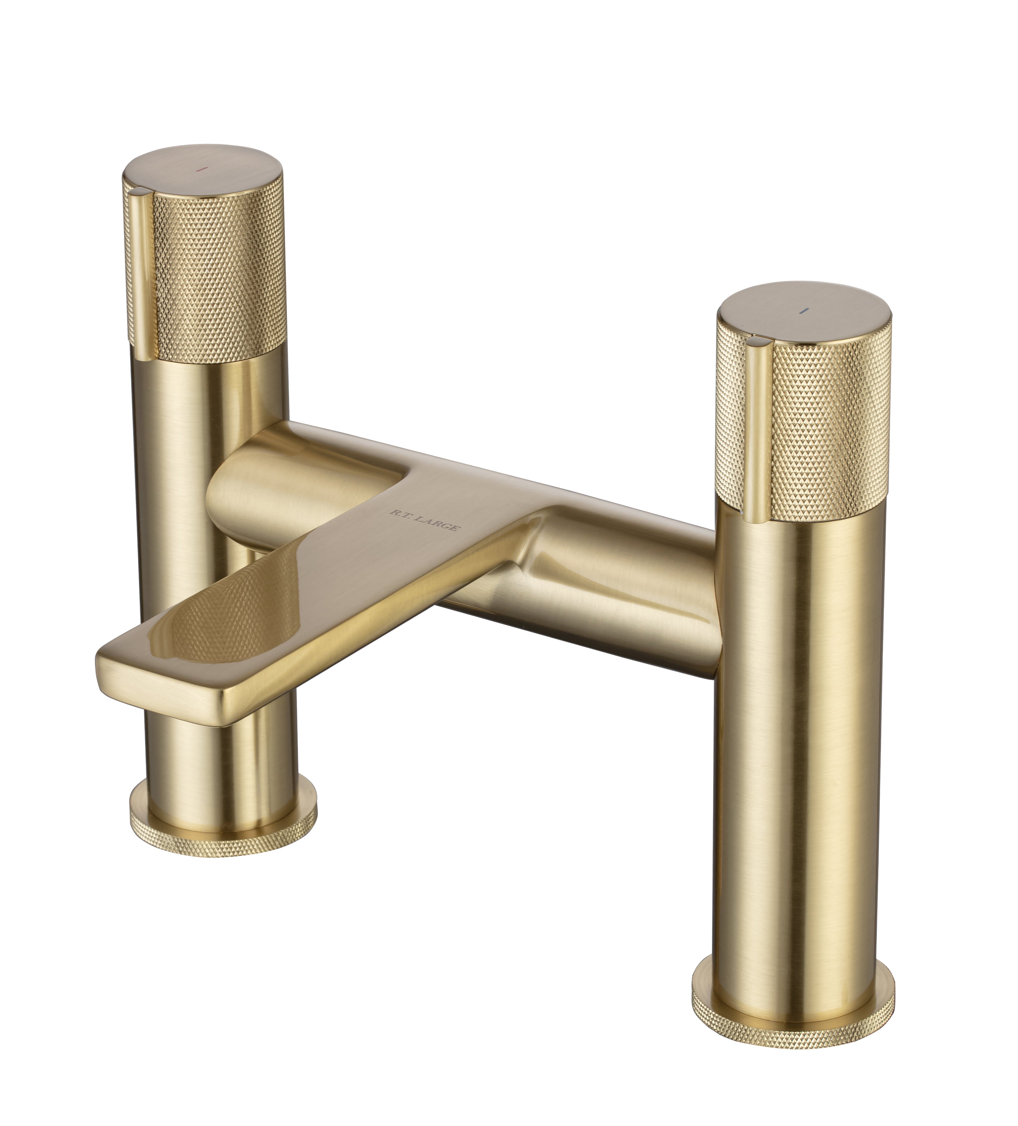 ERLA BRUSH  BRASS  BATH FILLER