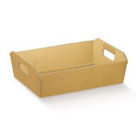 BOX TRAY 350X260X70MM GOLD
