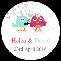 BIRDS & HEARTS LABEL