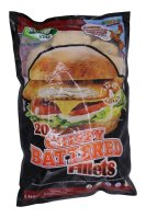 Chicken Fillets Battered (Whole Muscle) Halal-M.V-(20x120gr)