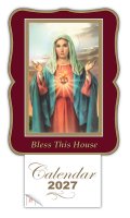 Calendar/Post Card Size/S.Heart of Mary   (96210)