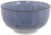 Sendan Bowl Blue & White 12.8x7cm Carton of 4