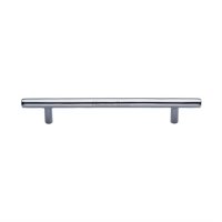 C0361-160-PC - Heritage Brass Cabinet Pull Bar Design 160mm CTC Polished Chrome Finish