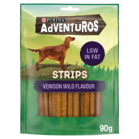 Purina Dog Adventuros Strips Wild Venison Treat 6x90gm 