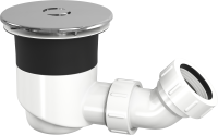 Top Fix Shower Waste 90mm G1 1/2" Chrome