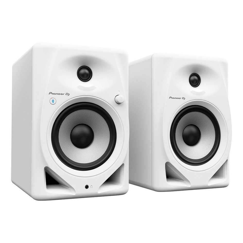 Pioneer DJ DM-50D-BT Bluetooth Monitor Speakers, White