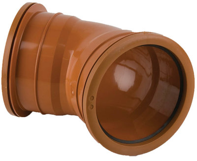 160mm 45 degree Double Socket Bend