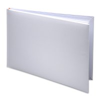 Guest Book In Pvc Box White - 245 x 170 (24 Pages)