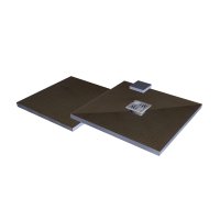 Abacus Elements Concept Kit 3 Raised Wetroom Square Drain with Installation Kit 1850 x 900 x 50mm