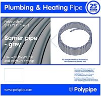 POLYPLUMB GREY PB2510B 10mm x 25M BARRIER COIL