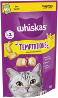 Whiskas Temptations Cat Treats - Chicken & Cheese 60g x 6