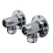 Bristan Surface Mounted Pipework Fittings Chrome Plated WMNT4 C