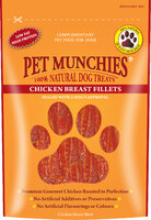 Pet Munchies Dog Treats - Chicken Breast Fillets 100g x 8