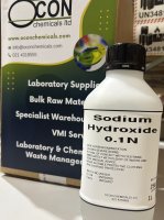 SodiumHydroxide 0.1N 0.1M Volumetric Solution