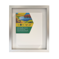 Latina Art Frame Silver White Inner