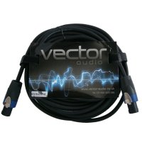 Vector Audio 2 x 2.5mm SpeakON to SpeakON Cable - 10m