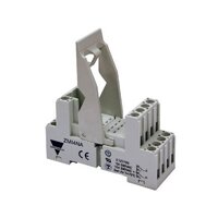Carlo Gavazzi 4 Pole Relay Base 14 Pin White ZMI4NA