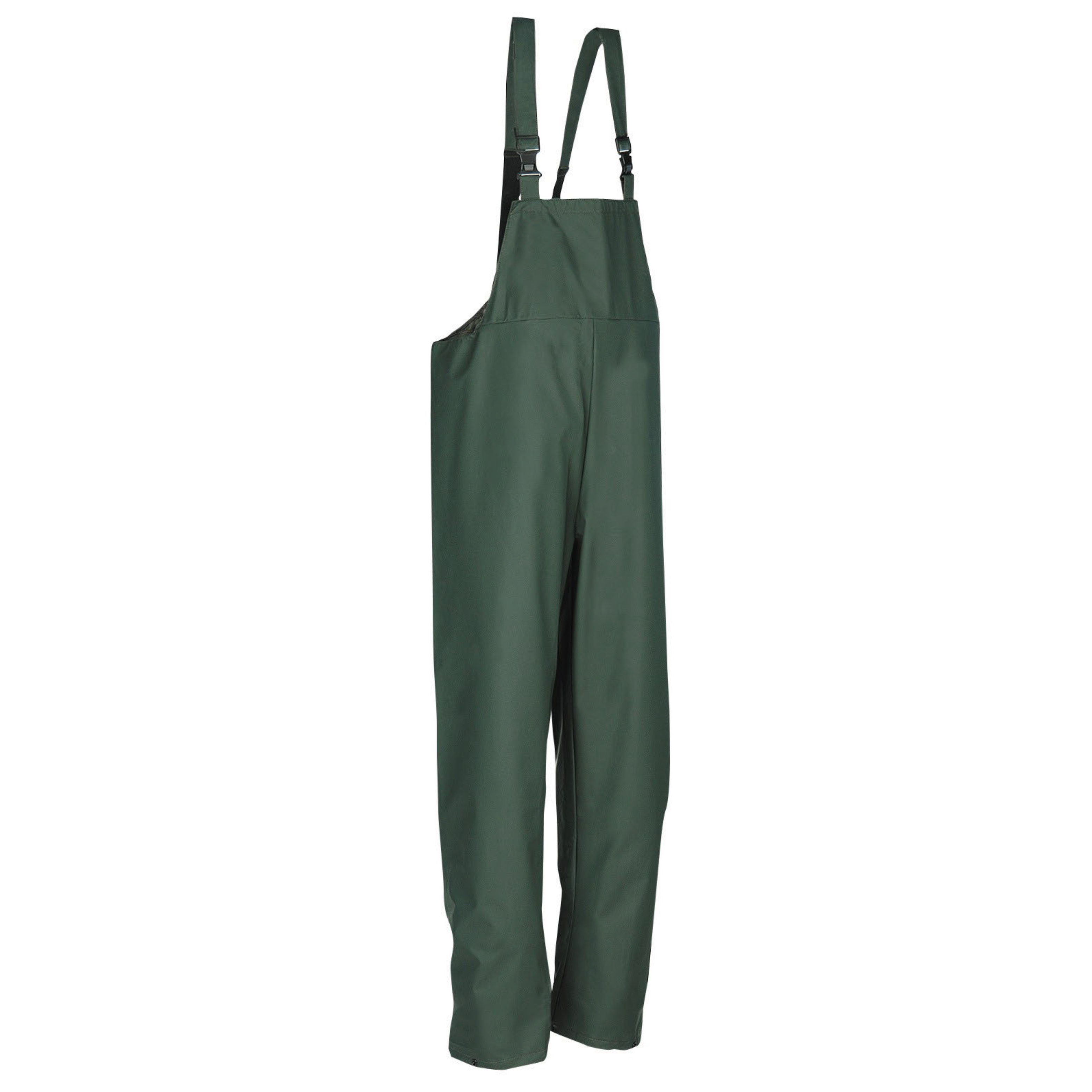 Bodyflex Bib & Brace PU Trouser, Green