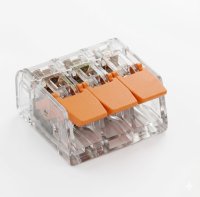 3 Pole Compact Splicing Connector - 400V/32A