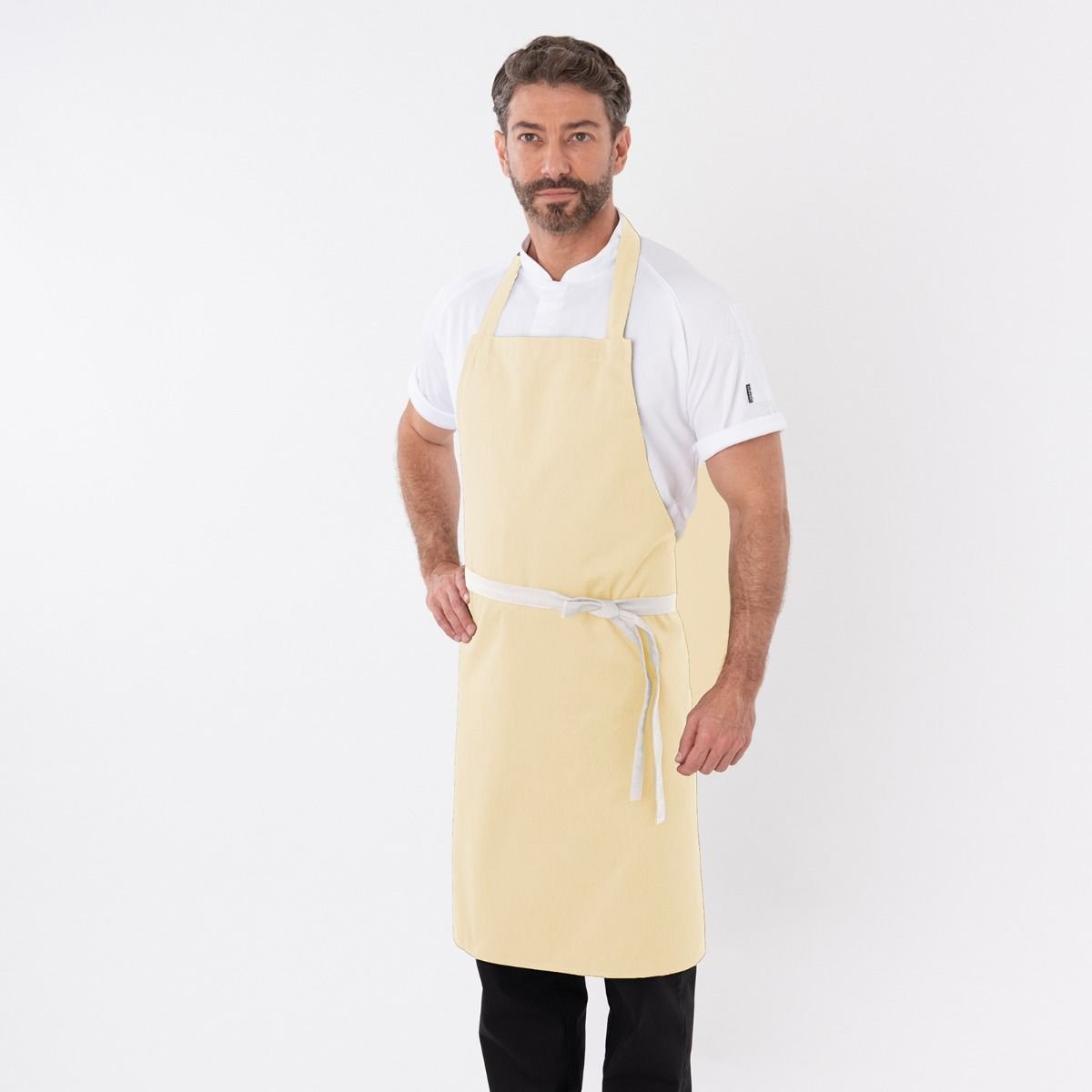 APRON BIB P/C 36X36 + ADJ HALTER