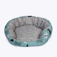 Danish Design Battersea Playful Dogs Round Deluxe Slumber Bed