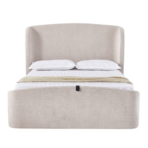 Blossom Gas Lift Ottoman Storage Bed - Cream 4