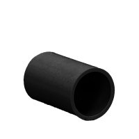 Davant Straight Coupler Black 21.5mm Solvent EOS04B