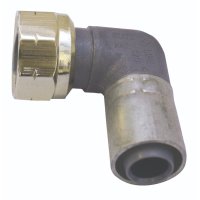 Buteline Elbow Tap Connector Chrome 1/2&rdquo; BSP x 16mm BEF16C