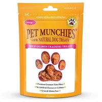 Pet Munchies Wild Salmon Dog Training Treat 8x50gm