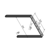Harmonic Design MP12N Horizontal U-Bracket