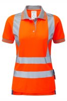 PULSAR&reg; PROTECT Women's HV Orange Polo Shirt