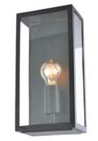 MINERVA OUTDOOR BOX LANTERN BLACK IP44